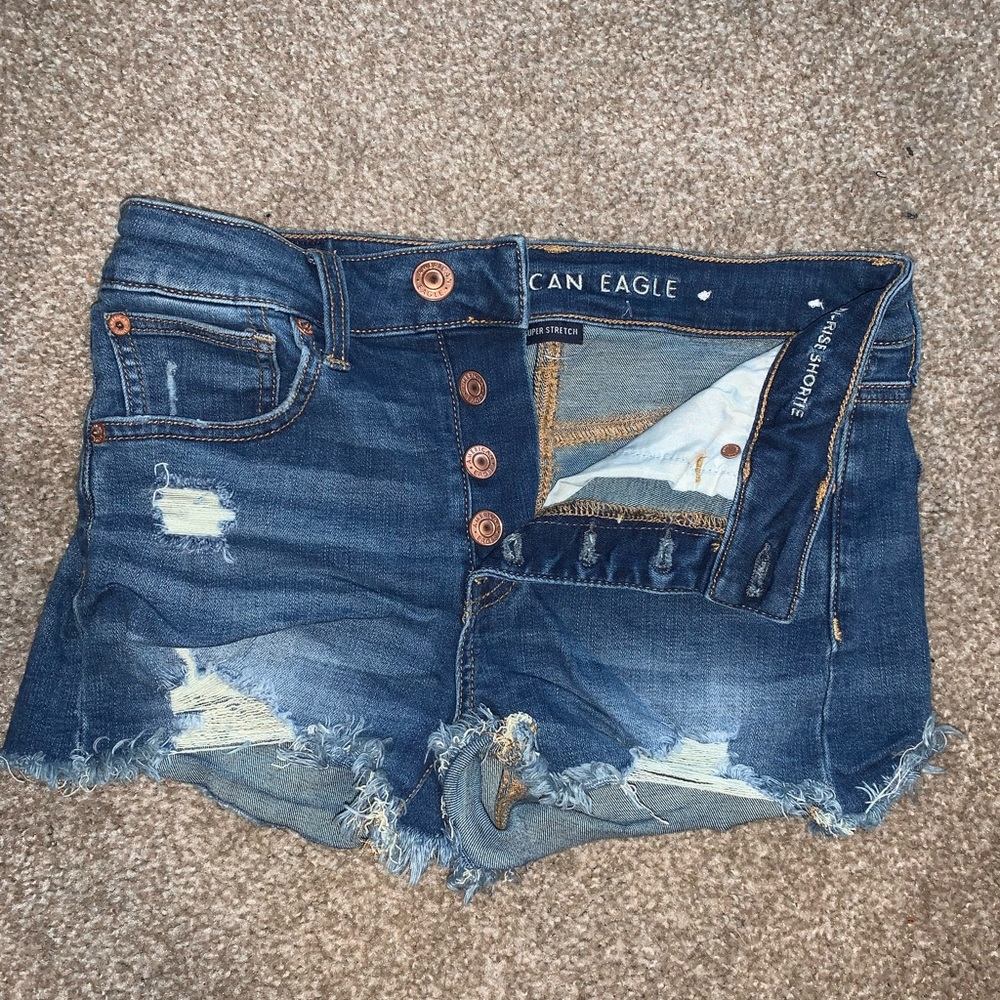 American Eagle size 2 superstretch jean shorts